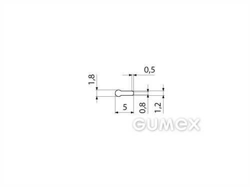 SILIKONPROFILE I-FORM